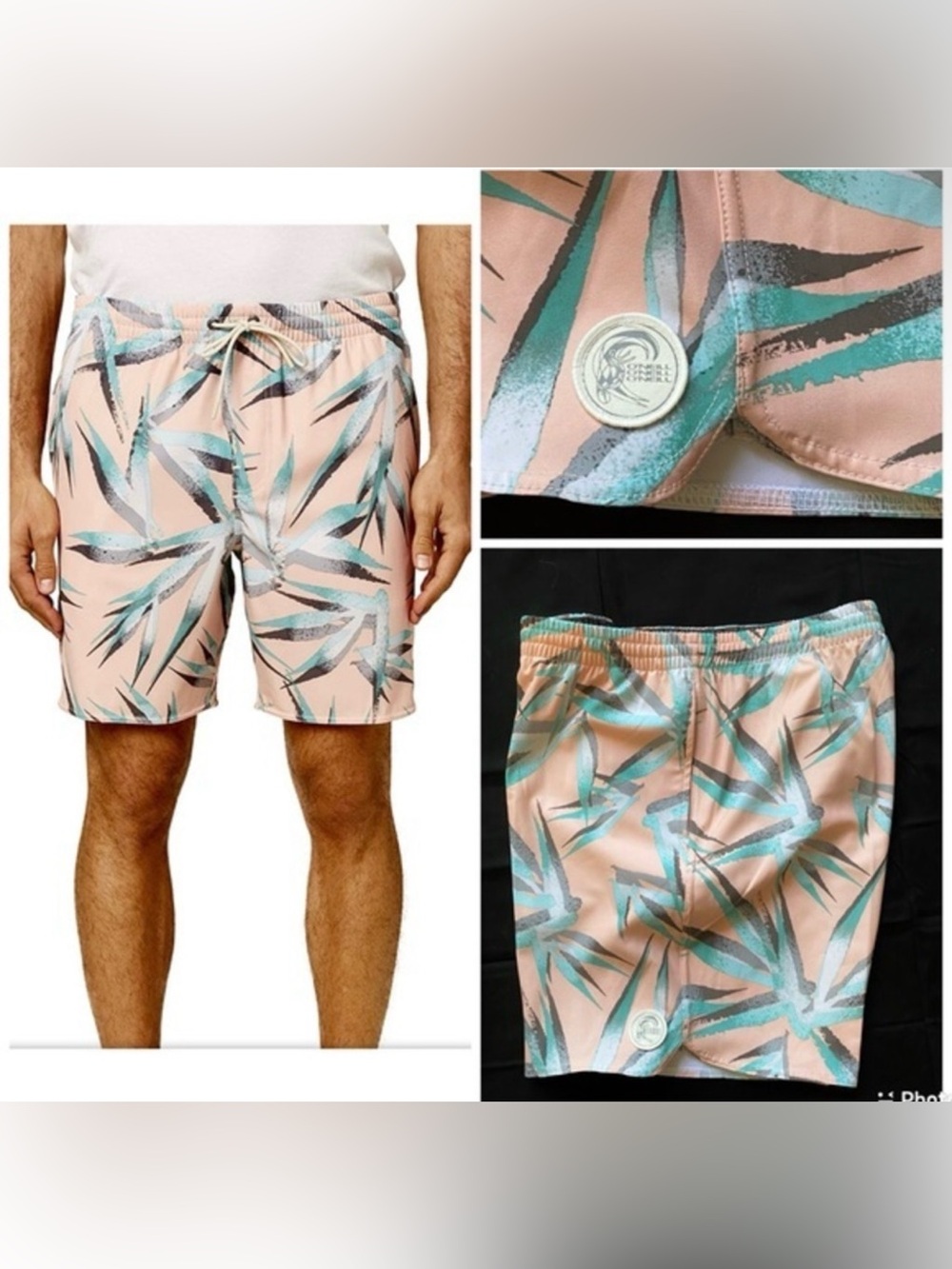 O'NEILL‎ Water Resistant Stretch Volley Swim Boardshorts